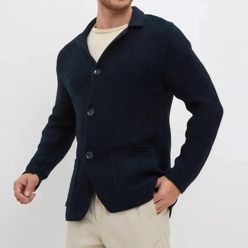 John | Men Classic Button Knit Cardigan