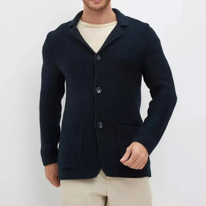 John | Men Classic Button Knit Cardigan