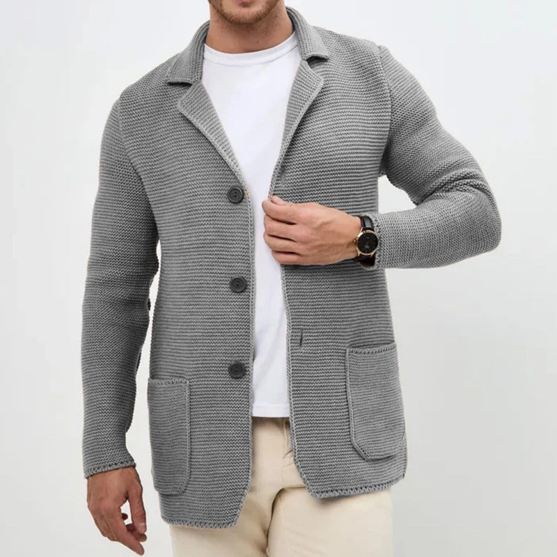 John | Men Classic Button Knit Cardigan