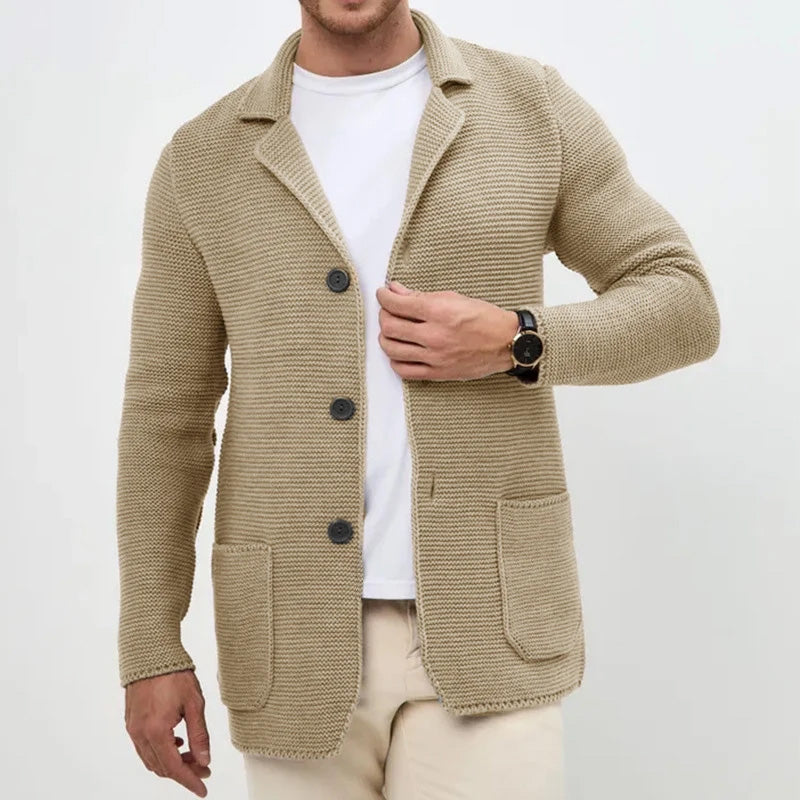 John | Men Classic Button Knit Cardigan