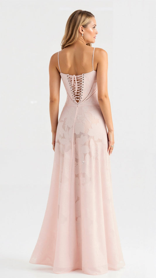 Jenna | Women’s Wedding Guest Dress Bustier Maxi Dress