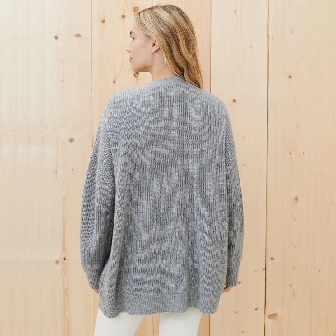 Julia | Women Classic Knit Button Cardigan