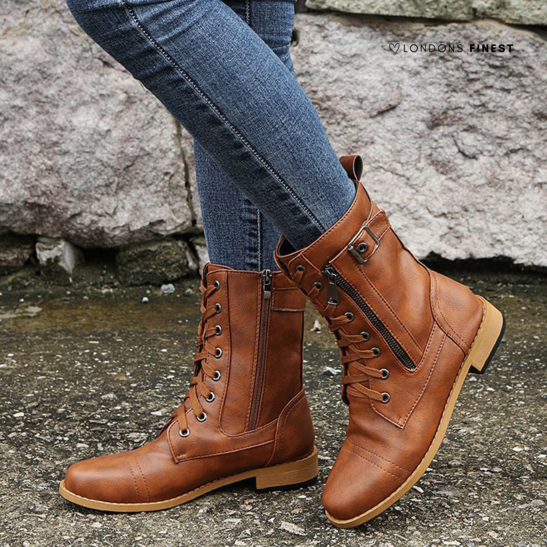 Harper | Women Orthopedic Lace-Up Winter Boots