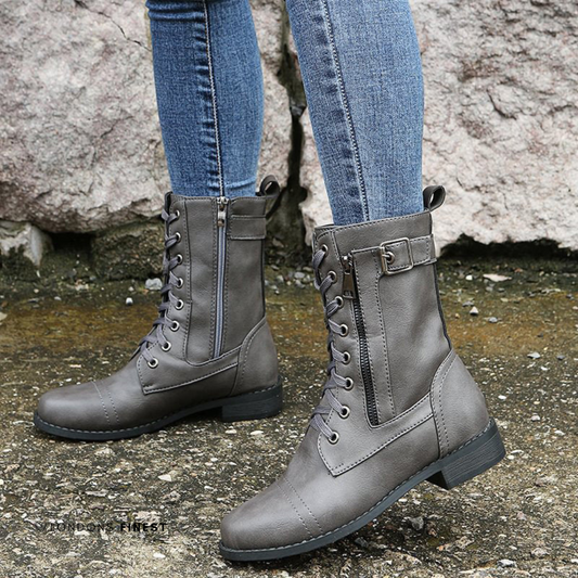 Harper | Women Orthopedic Lace-Up Winter Boots