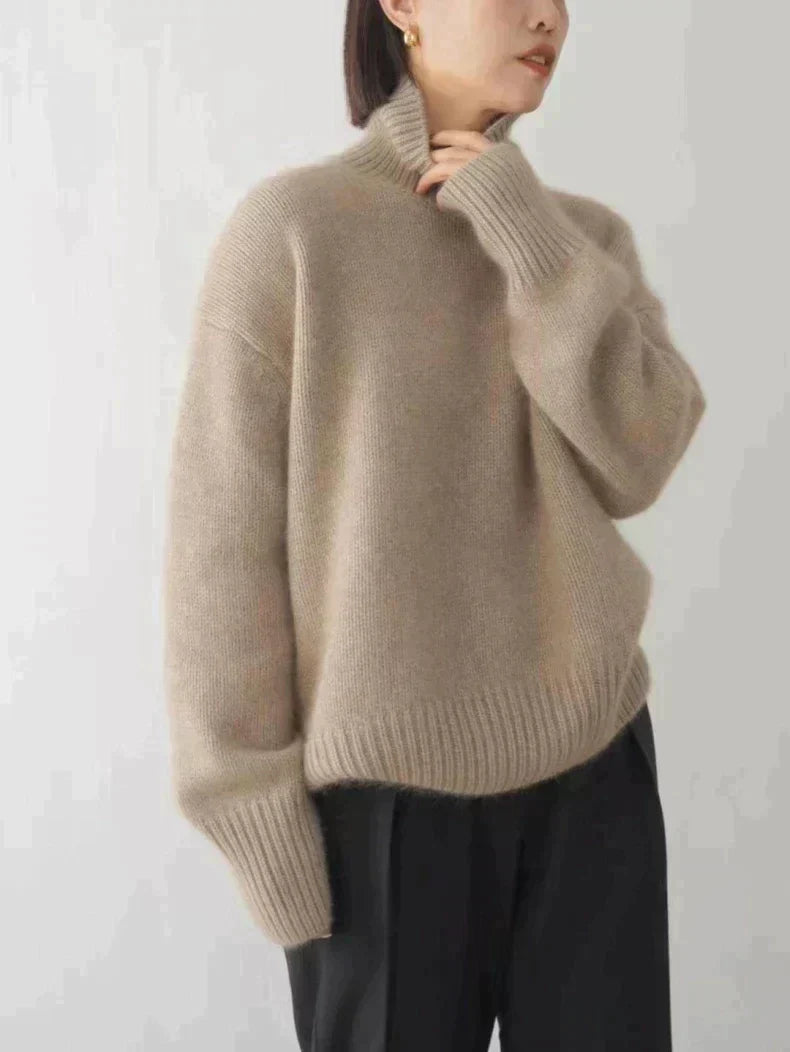 Emma | Women High Neck Relaxed Fit Sweater