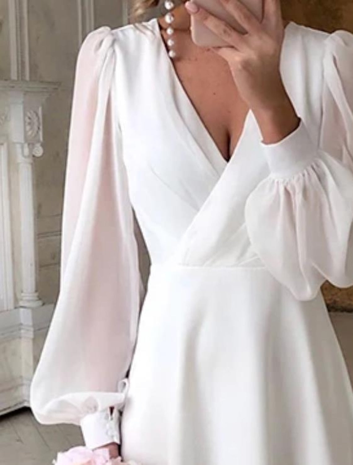 Bethany | Women Wedding Guest Long Sleeve Dress