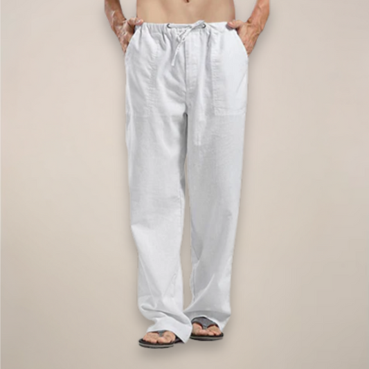 David | Men’s Relaxed Fit Drawstring Pants Casual
