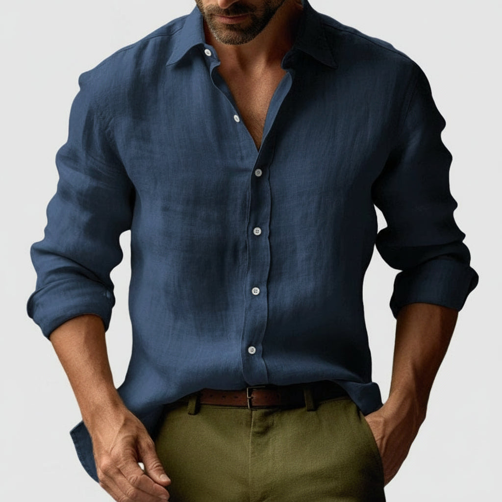 Arthur | Men’s Vintage Button Up Shirt Style