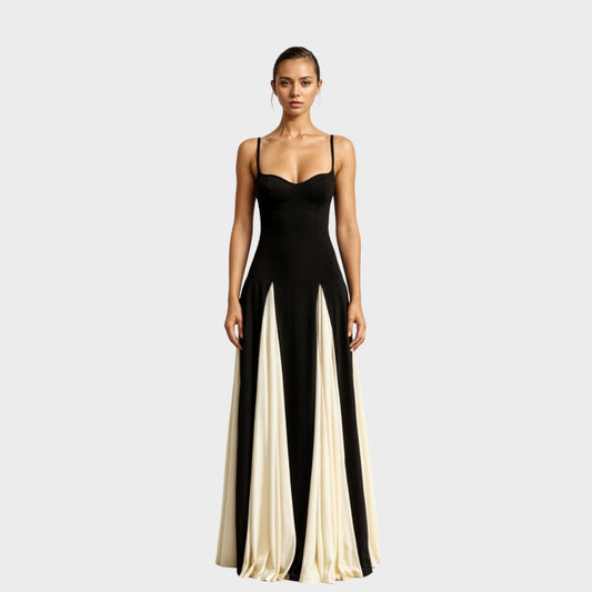 Florence | Women Elegant Panel Maxi Dress