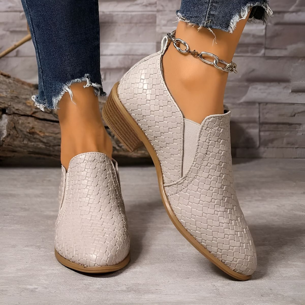 Audrey | Women Casual Slip-On Oxford Shoes