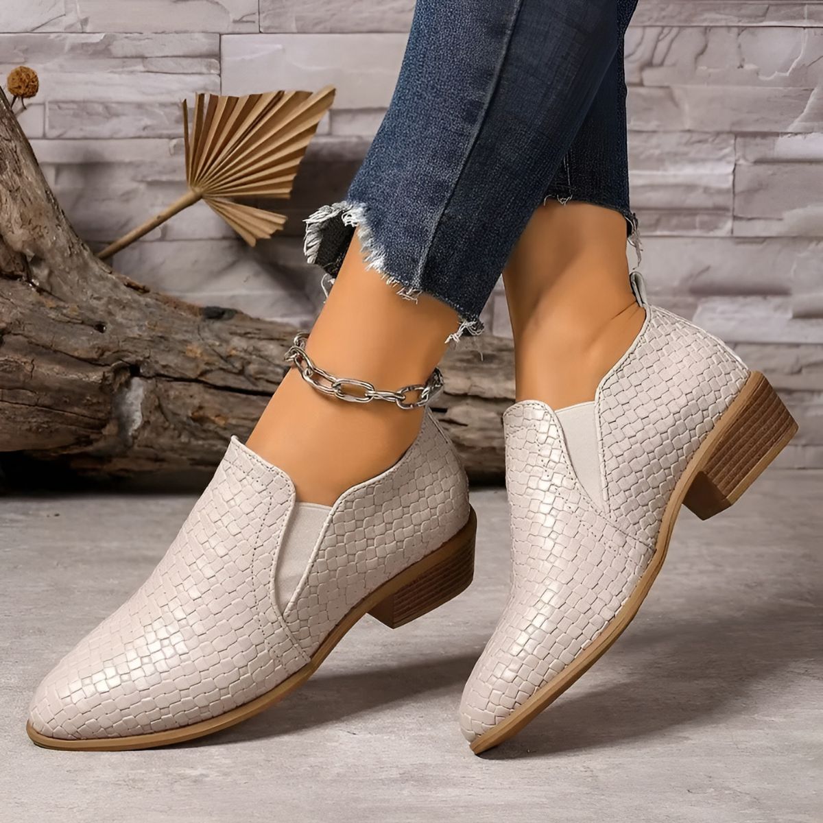 Audrey | Women Casual Slip-On Oxford Shoes