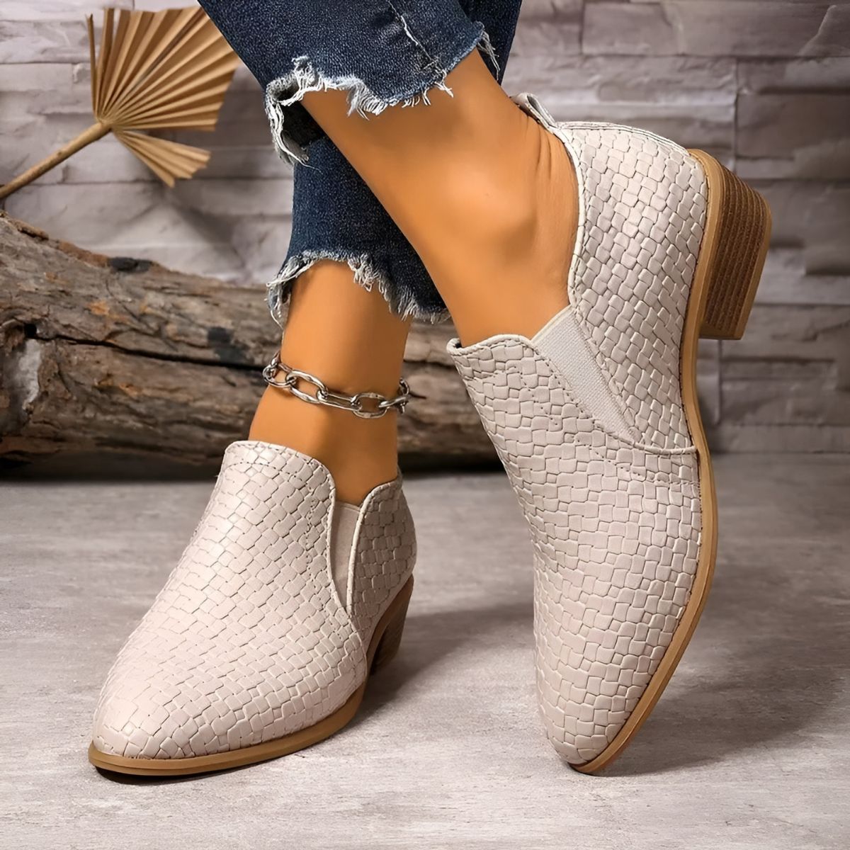 Audrey | Women Casual Slip-On Oxford Shoes