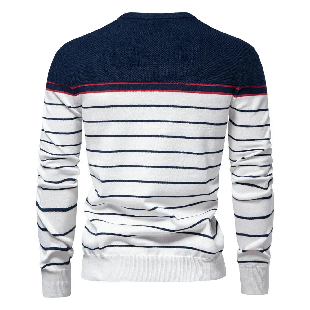 Patrick | Men Classic Striped Pullover Sweater