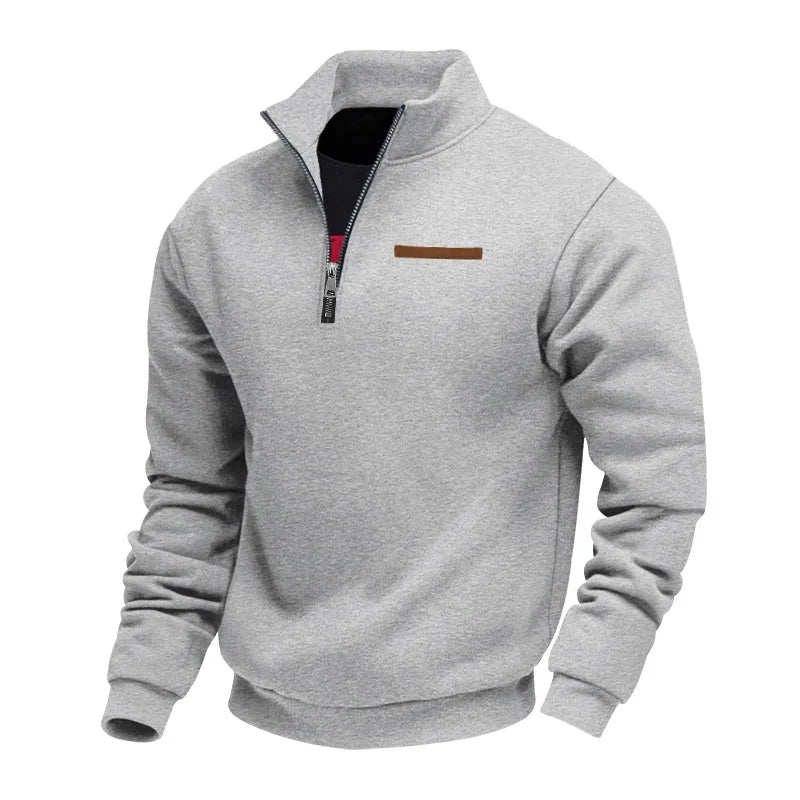 Joseph | Men Casual Quarter-Zip Sweatshirt