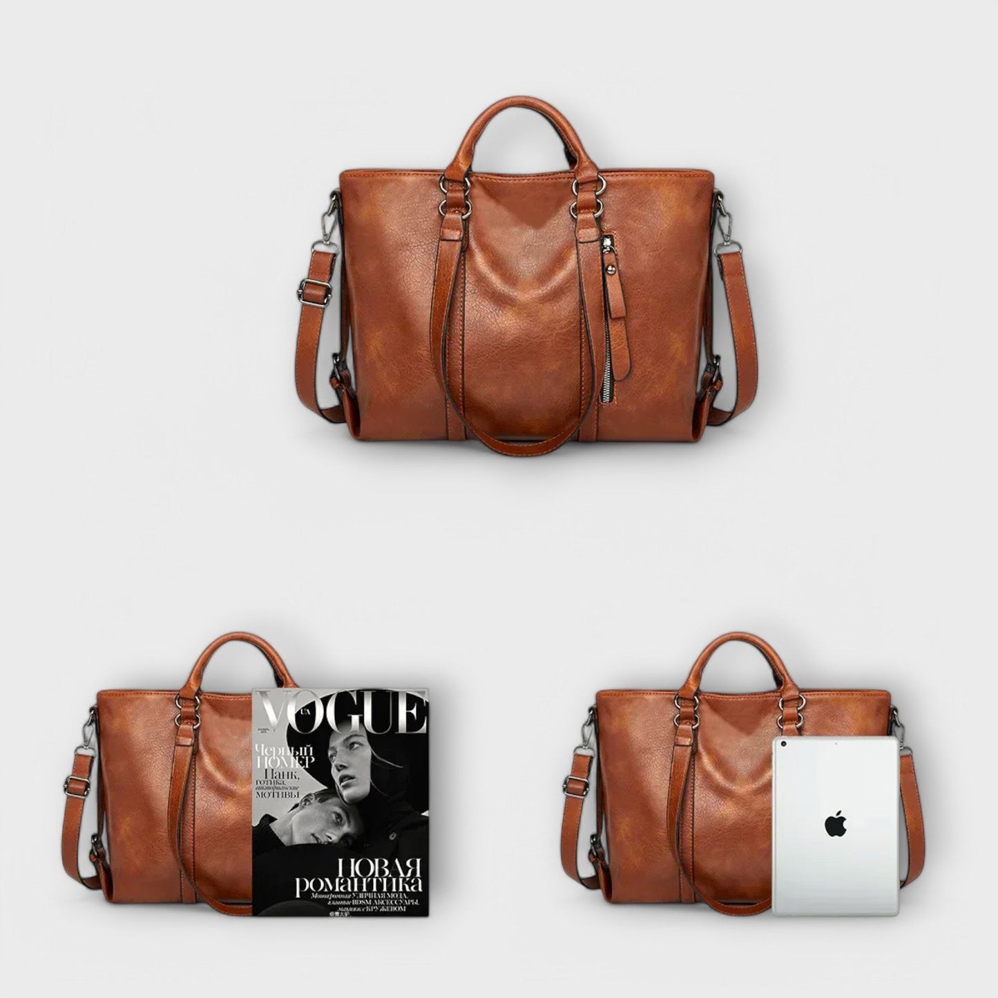 Grace | Women Large Structured Tote Bag