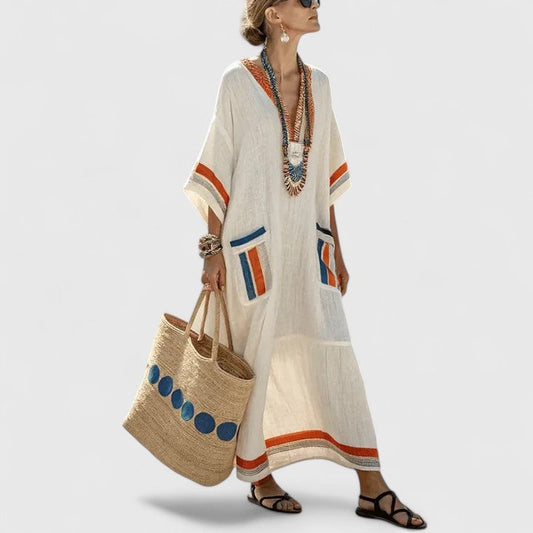 Victoria | Women Elegant Bohemian Maxi Dress