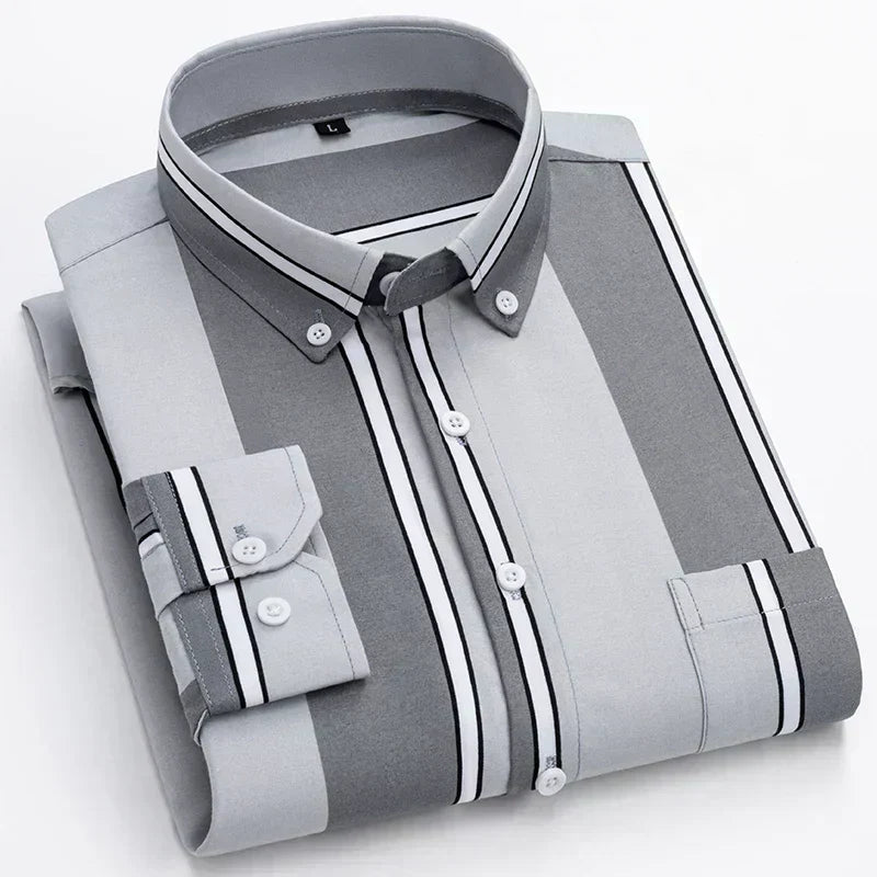 Nathan | Men Stylish Striped Casual Shirt