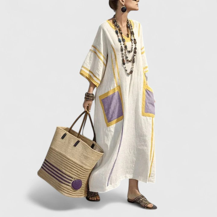 Victoria | Women Elegant Bohemian Maxi Dress