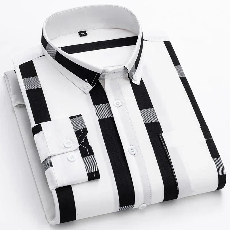 Nathan | Men Stylish Striped Casual Shirt