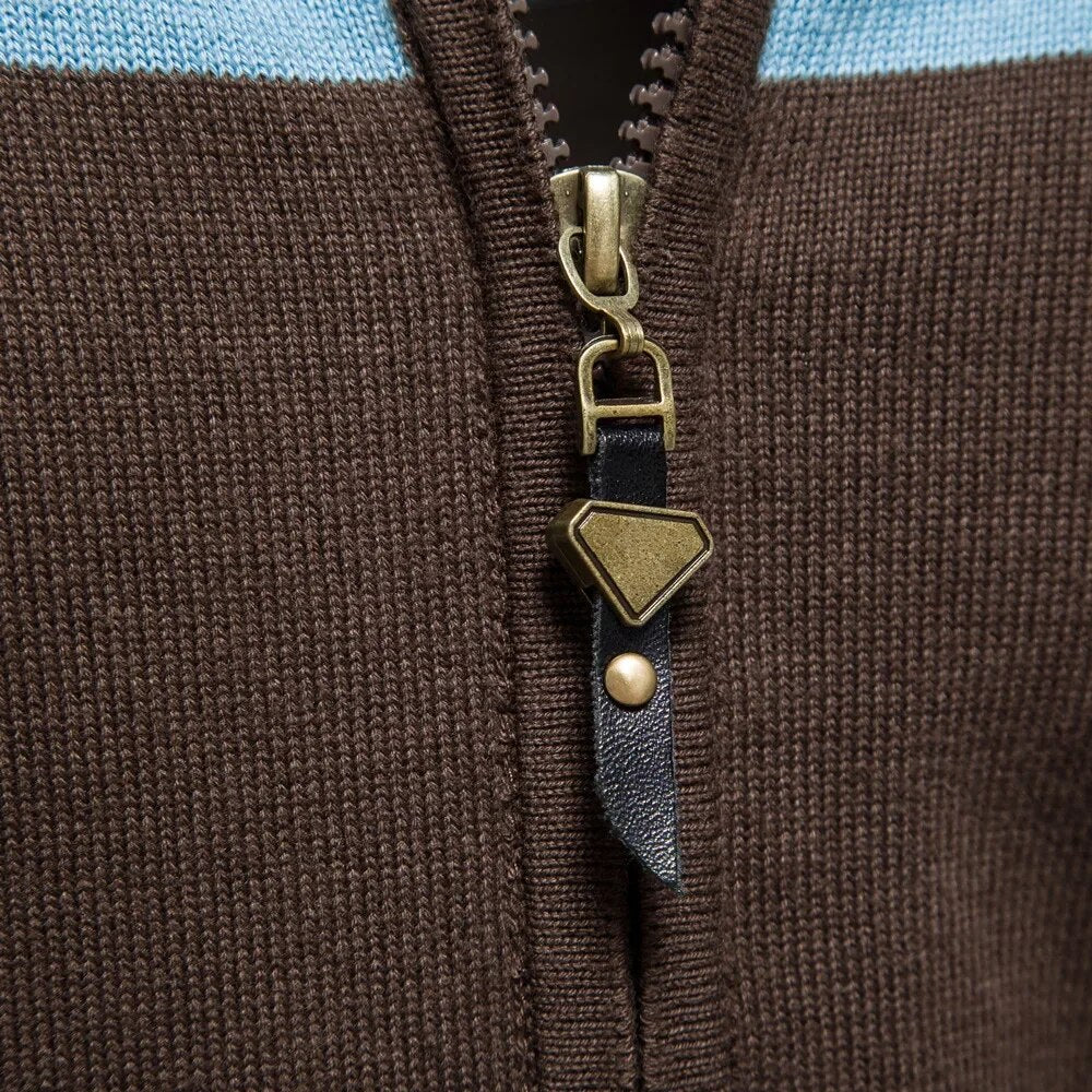 Paul | Men Classic Warm Zip Pullover Sweater