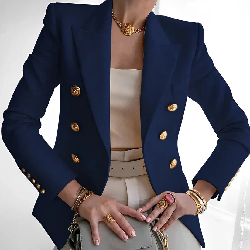 Faith | Women Classic Double-Breasted Blazer