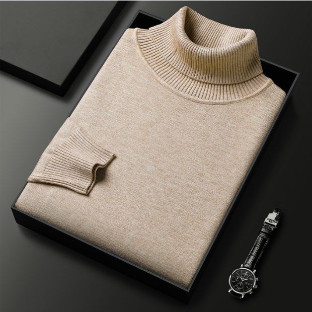 Lucas | Men Spring Turtleneck Casual Sweater
