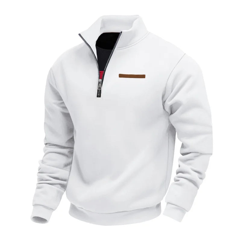 Joseph | Men Casual Quarter-Zip Sweatshirt