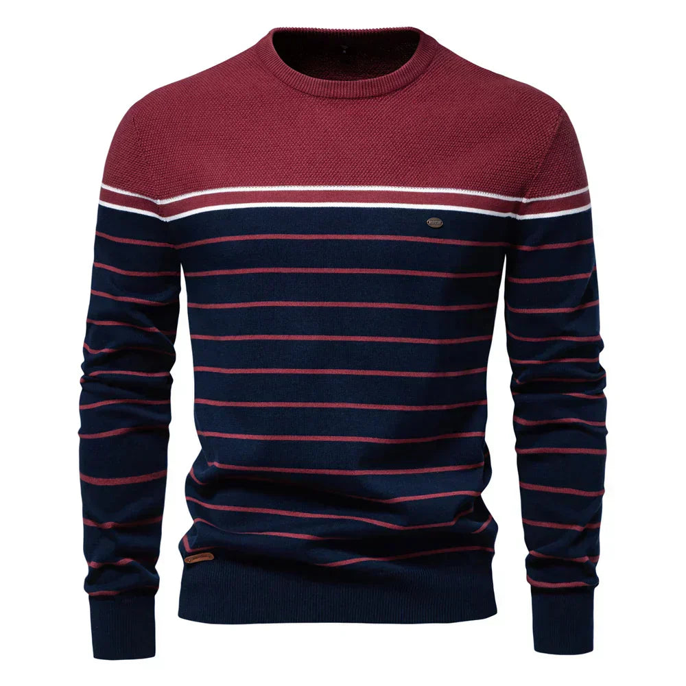Patrick | Men Classic Striped Pullover Sweater