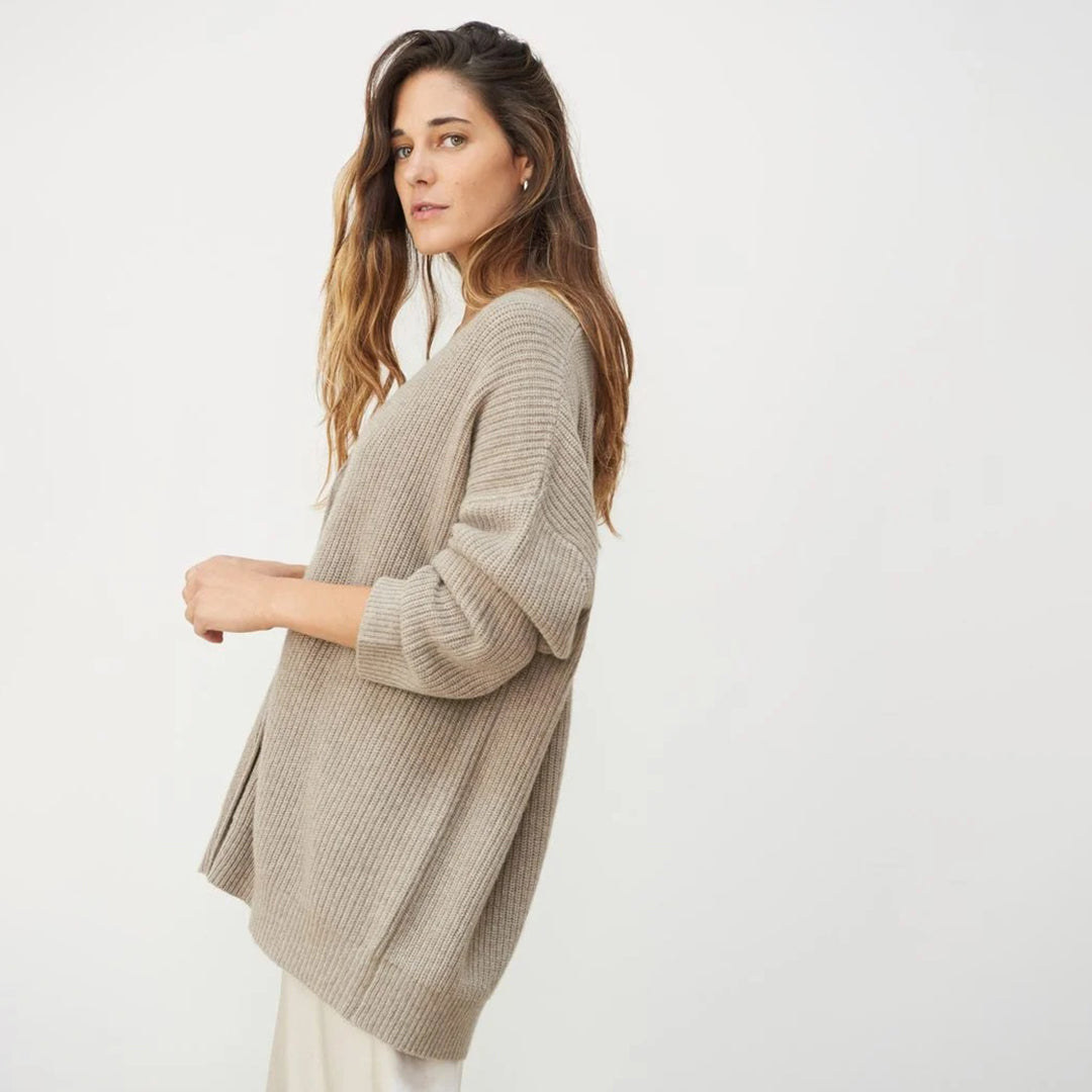 Julia | Women Classic Knit Button Cardigan