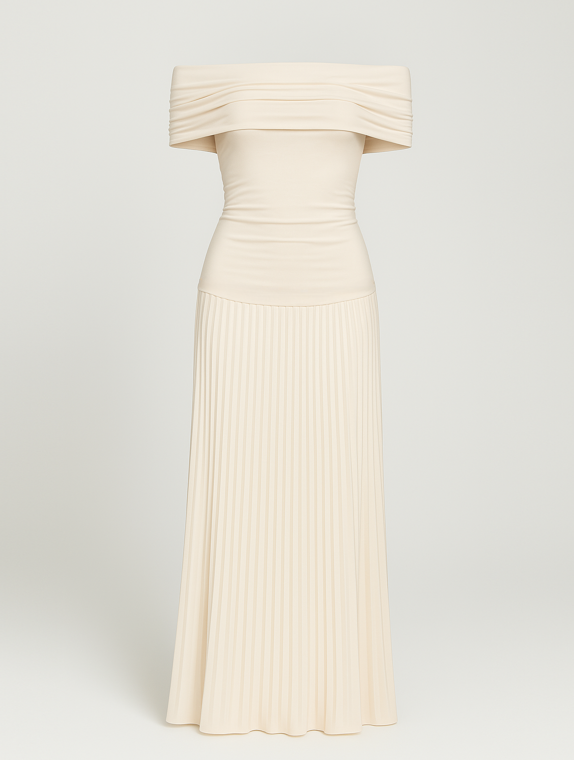 Jasmine | Women Wedding Guest Pleated Maxi Dress