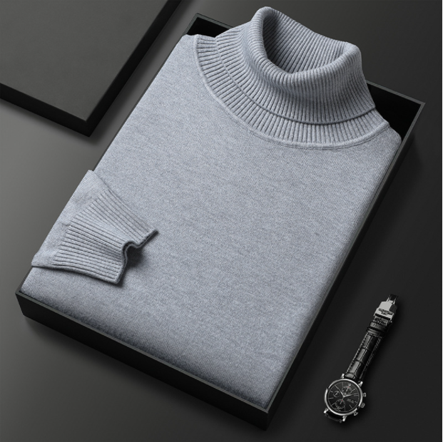 Lucas | Men Spring Turtleneck Casual Sweater