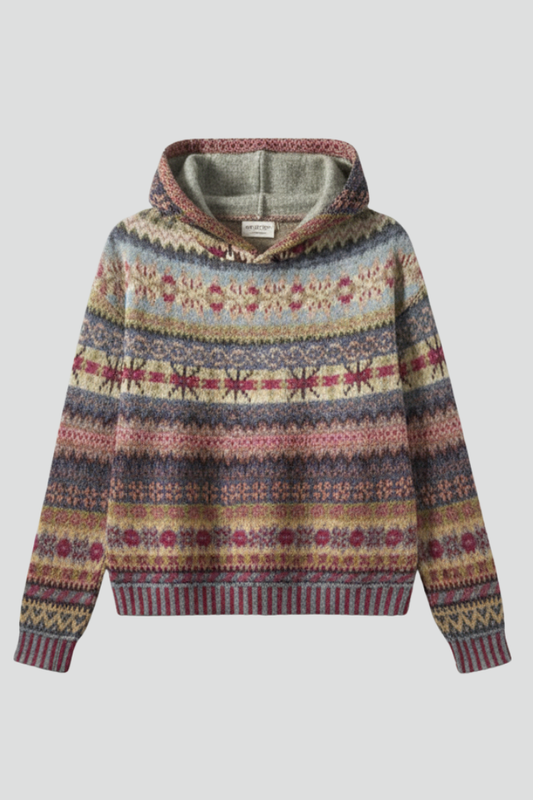 Emily | Women's Hoodie with Hood and Ribbed Cuffs