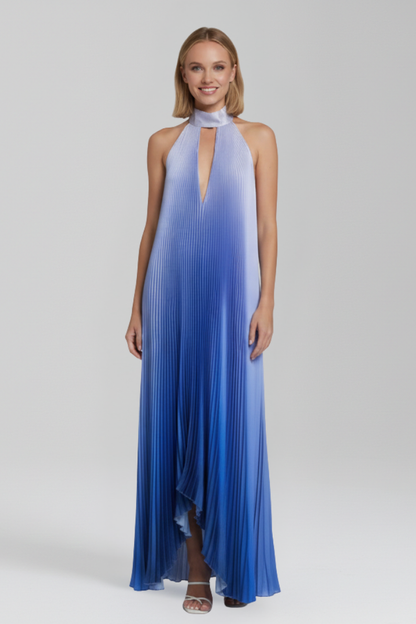 Payton | Women’s Sleeveless Pleated Skirt Maxi Dress