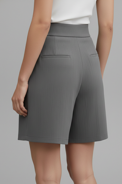 Kylie | Women’s High Waist Wide Leg Shorts