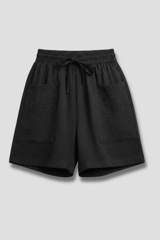 Quinn | Women’s Elastic Waist Casual Drawstring Shorts