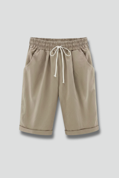 Josephine | Women’s Shorts With Drawstring Waist Pockets