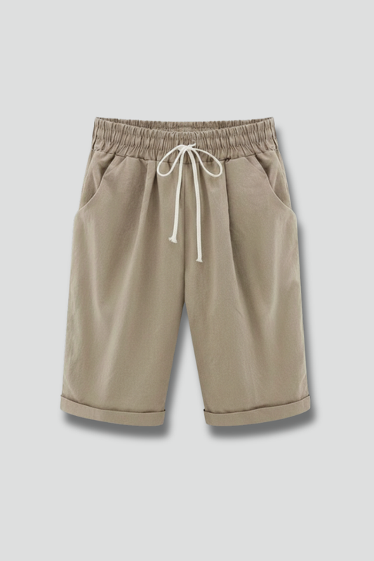 Josephine | Women’s Shorts With Drawstring Waist Pockets