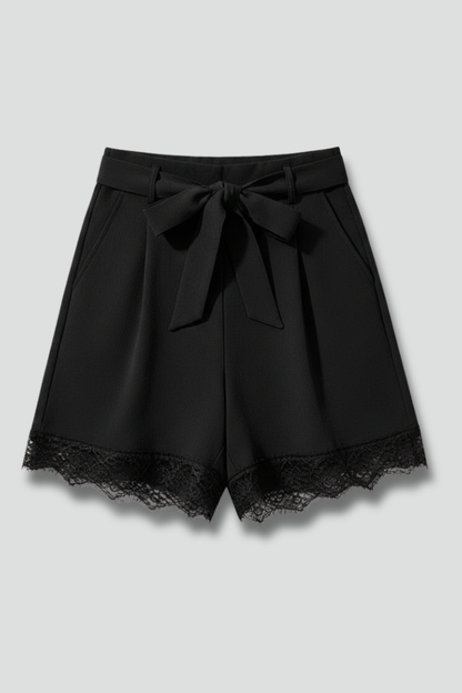 Kayla | Women’s Shorts With Tie Waist Trim