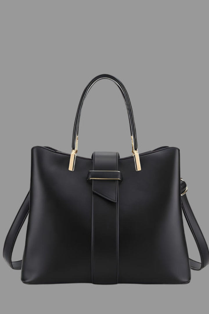 Margaret | Women’s Structured Shoulder Bag with Handles and Strap