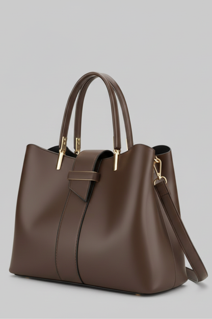 Margaret | Women’s Structured Shoulder Bag with Handles and Strap