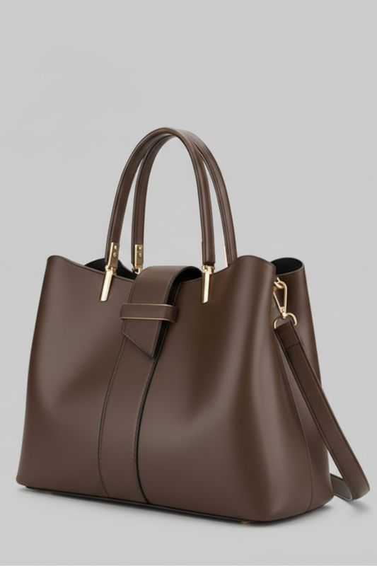 Margaret | Women’s Structured Shoulder Bag with Handles and Strap
