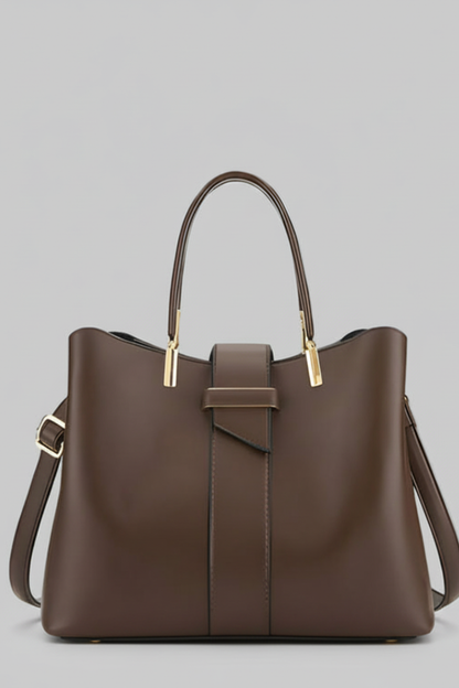 Margaret | Women’s Structured Shoulder Bag with Handles and Strap