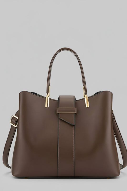 Margaret | Women’s Structured Shoulder Bag with Handles and Strap