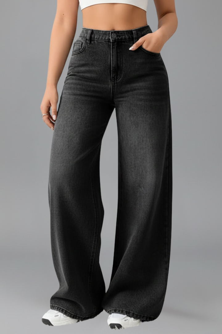 Victoria | Women’s High-Rise Wide-Leg Denim Jeans