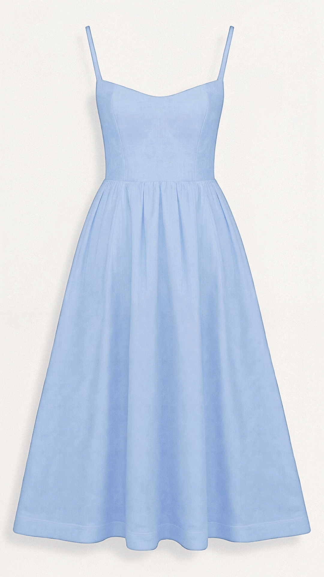 Taren | Women’s A Line Midi Dress Ascot Style