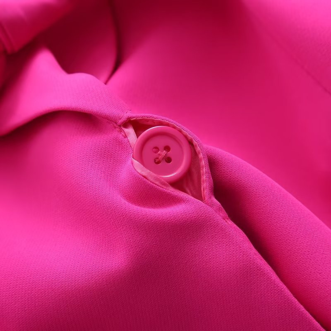 Faith | Women Belted Blazer Wide-Leg Trouser Set