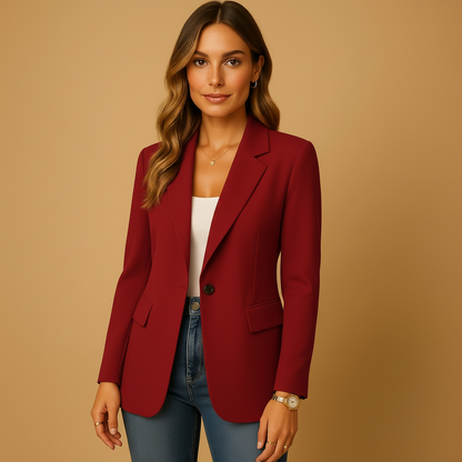 Faye | Women’s Fitted Tailored Blazer Jacket Style