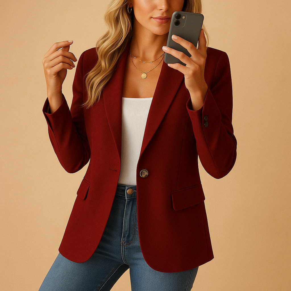 Faye | Women’s Fitted Tailored Blazer Jacket Style