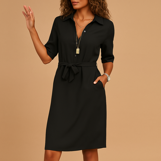 Ovrin | Women Casual Flattering Midi Dress