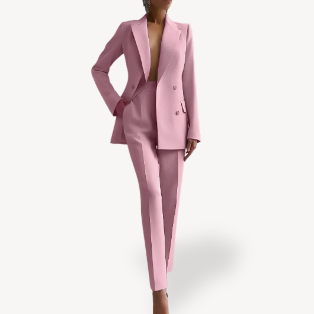 Grace | Women Tailored Single-Breasted Blazer Trouser Set